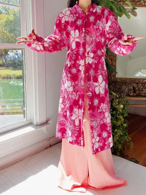 1960s Nylon Quilted Coat - OSFM