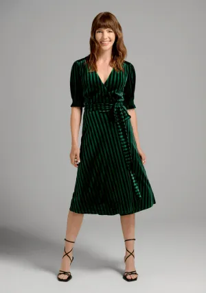 A Victorian Drama Wrap Dress