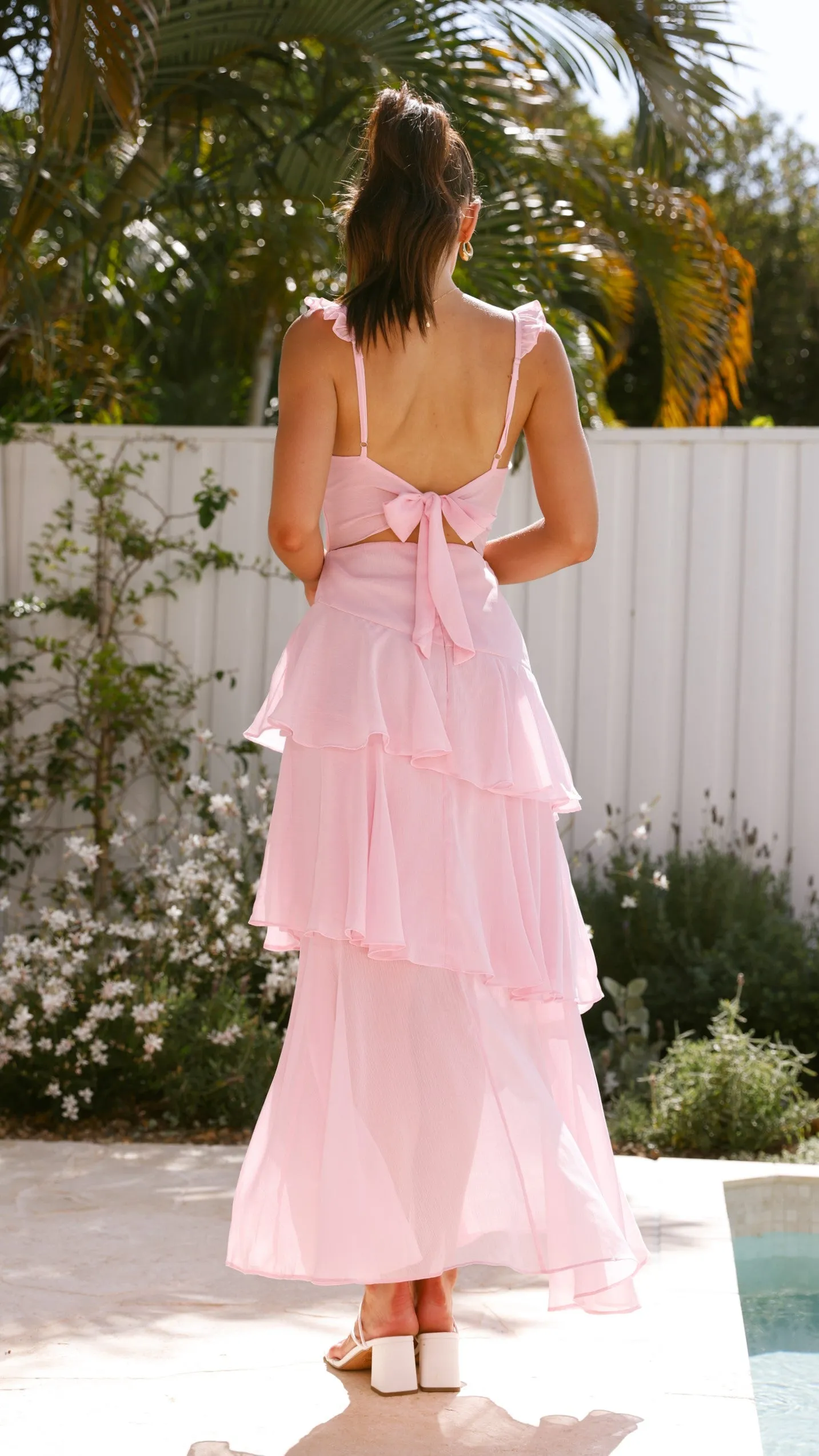 Achelle Maxi Dress - Pink