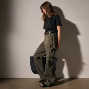 Army Cotton Slub Cargo Pant - Hunter Pigment