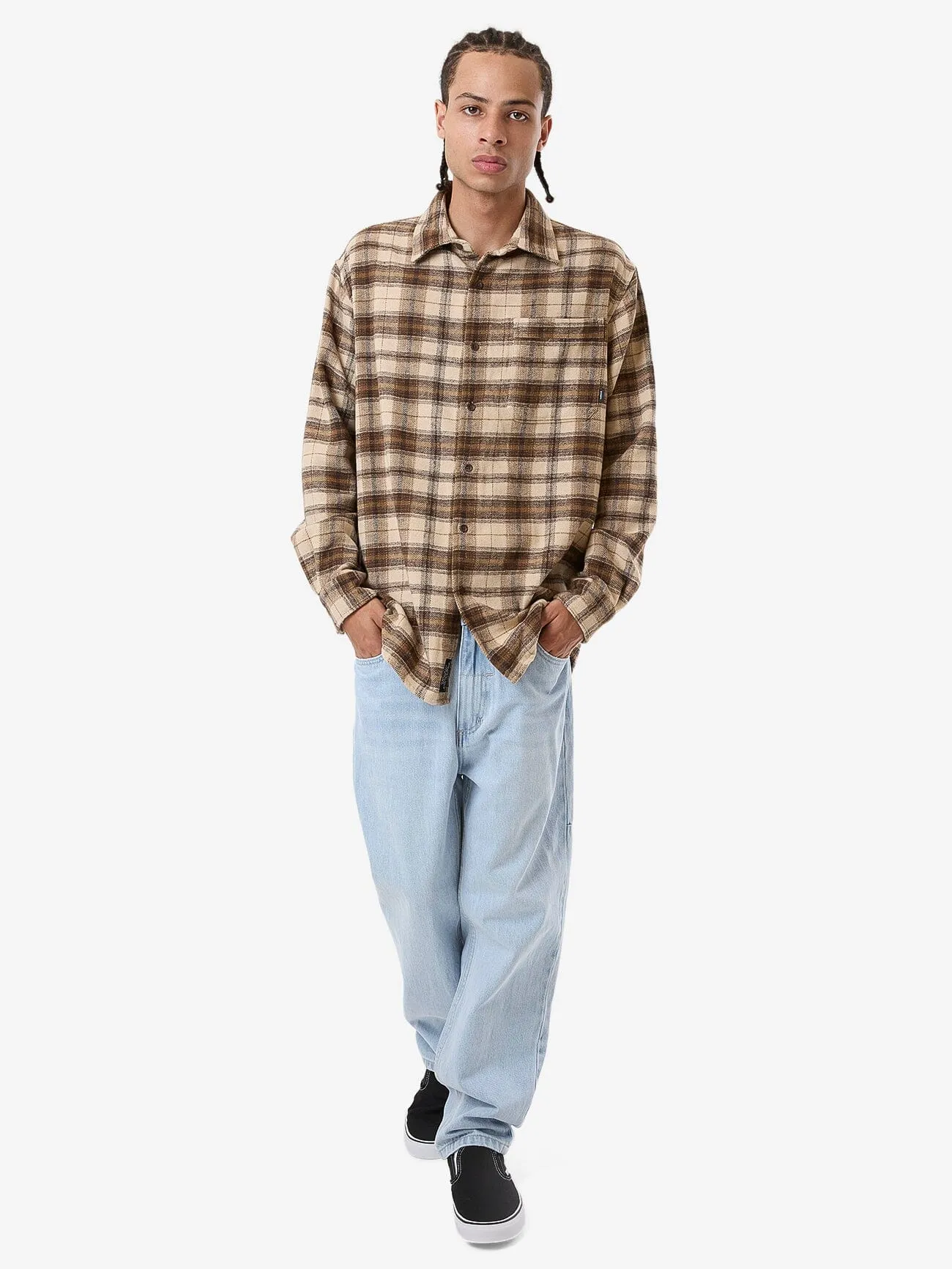 Barrio Flannel Shirt - Wren