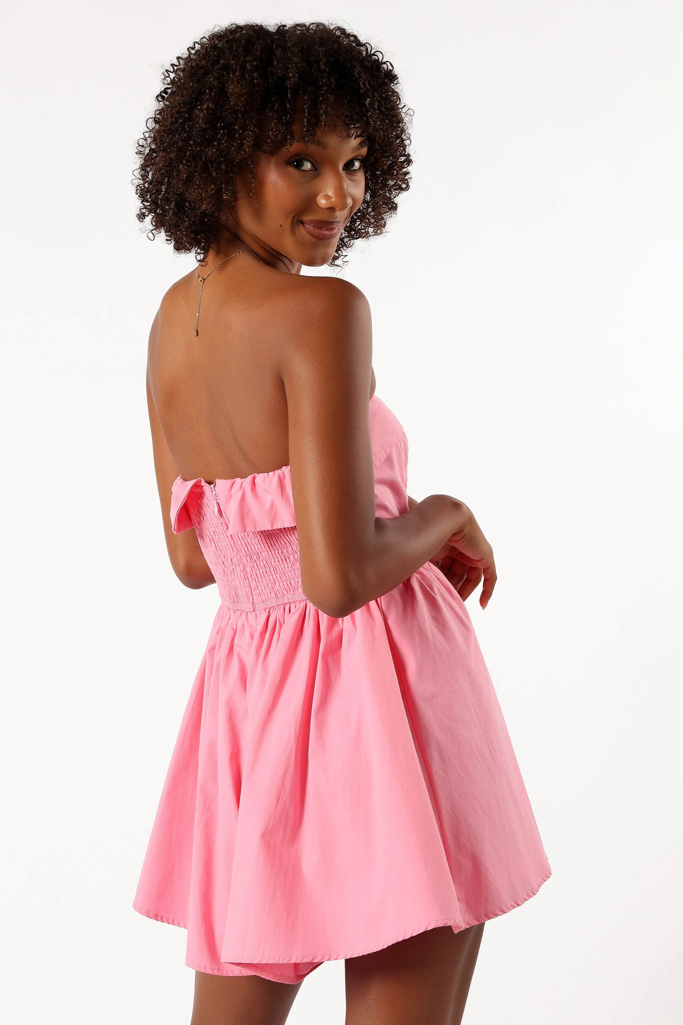 Beatrice Playsuit - Pink