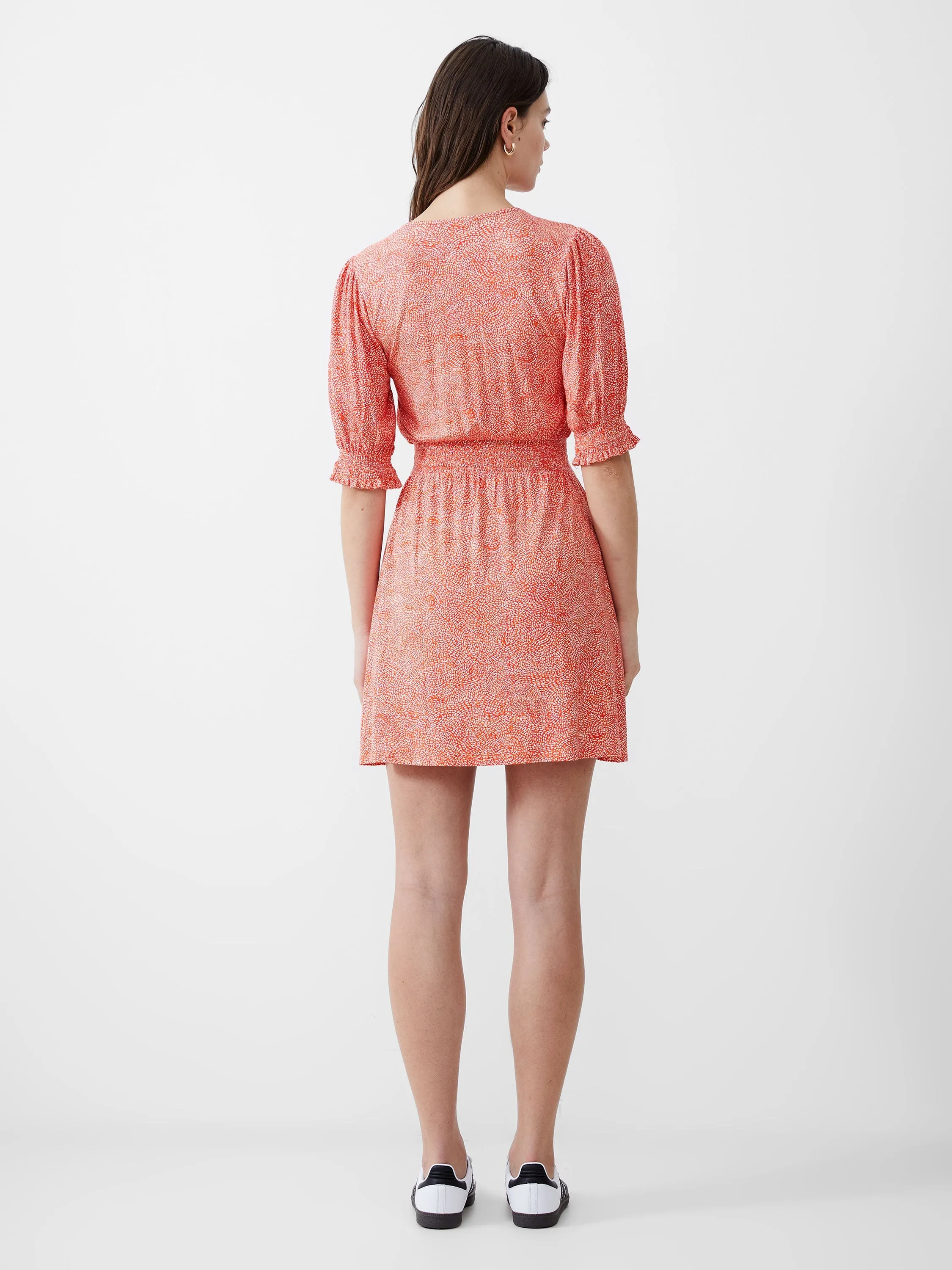 Bernice Shirred Mini Dress