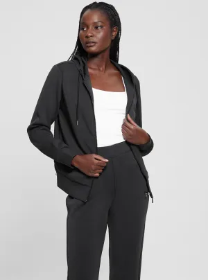 Black Olympe Hoodie Jacket