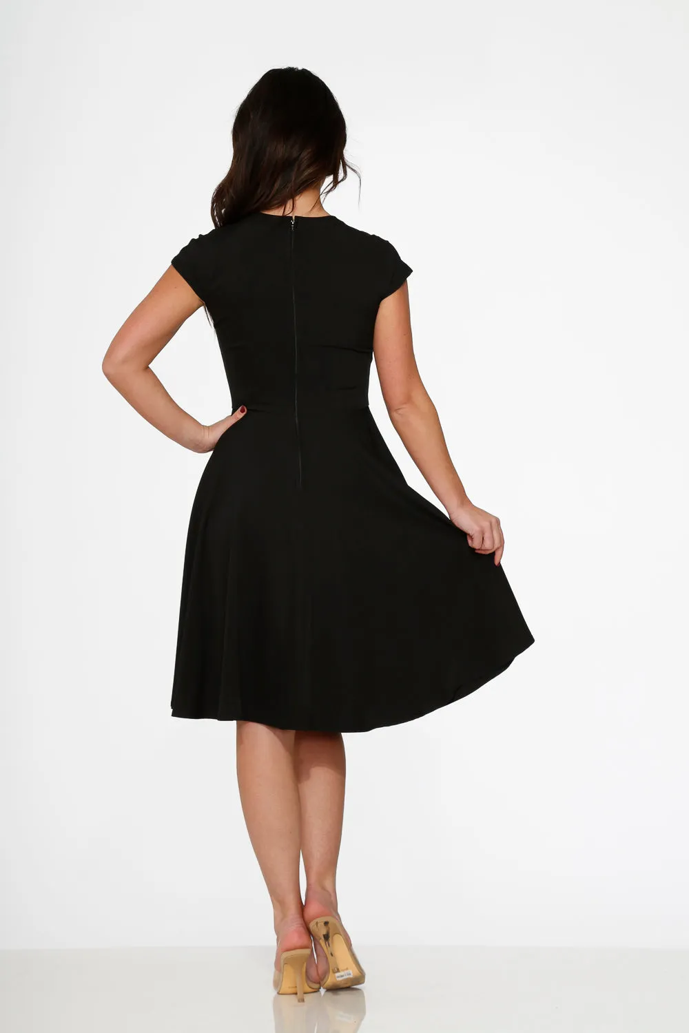 Black Swing Dress