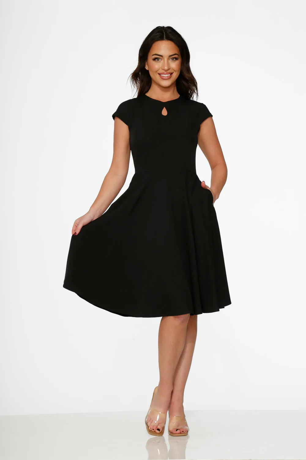 Black Swing Dress