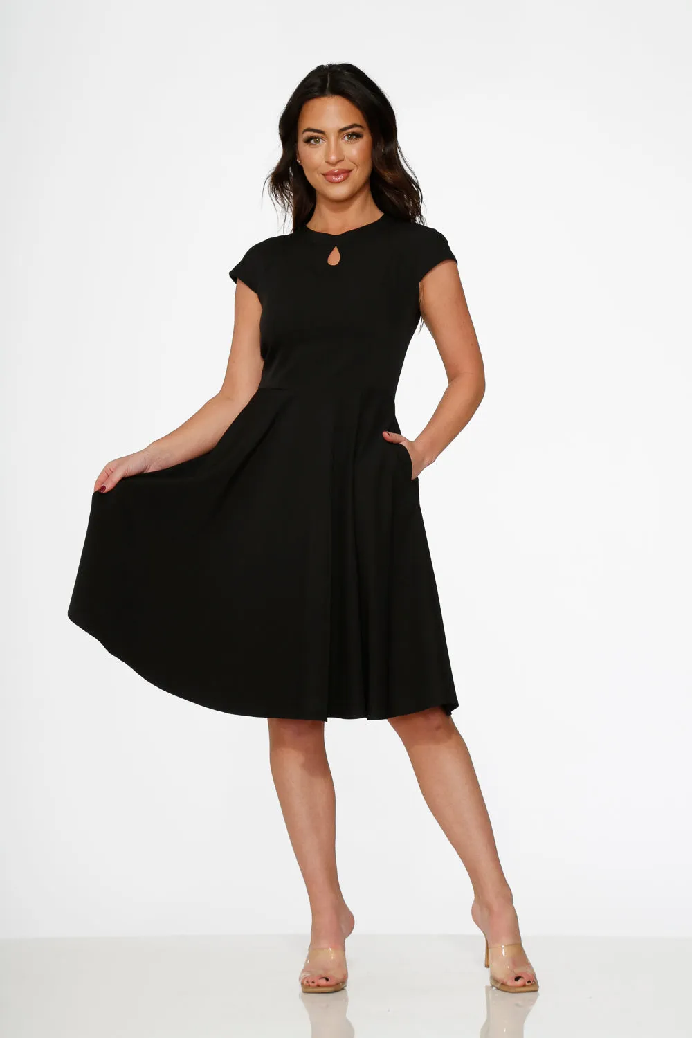 Black Swing Dress