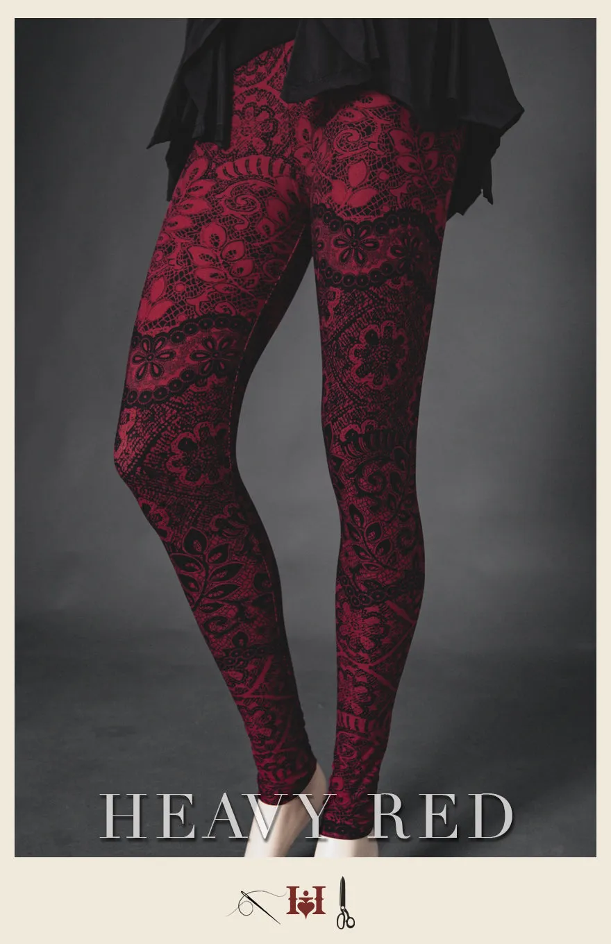 Blood & Lace Winter Leggings