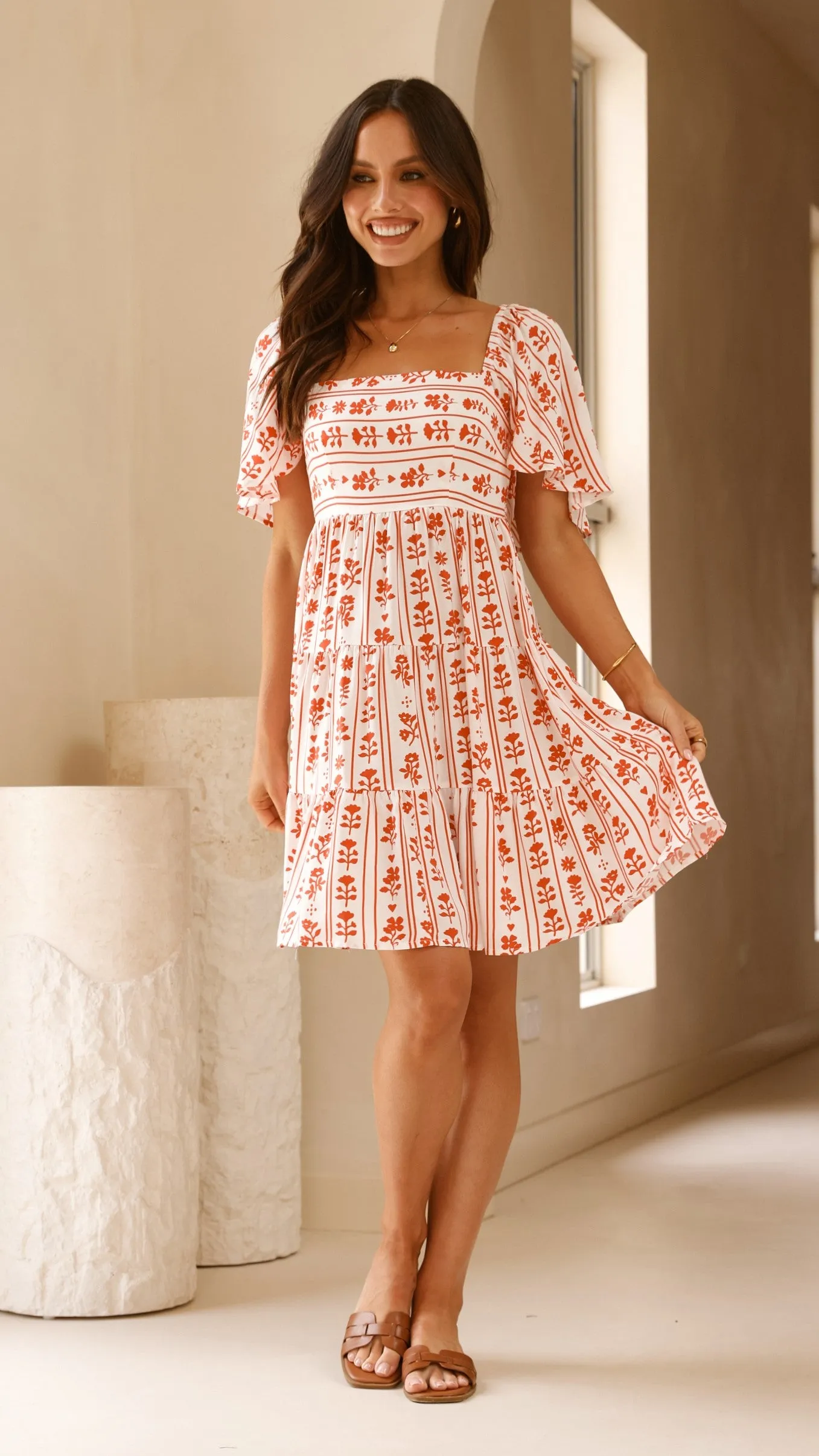 Braileigh Mini Dress - Floral Love