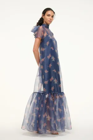 CALLUNA DRESS | BOTANICAL NAVY