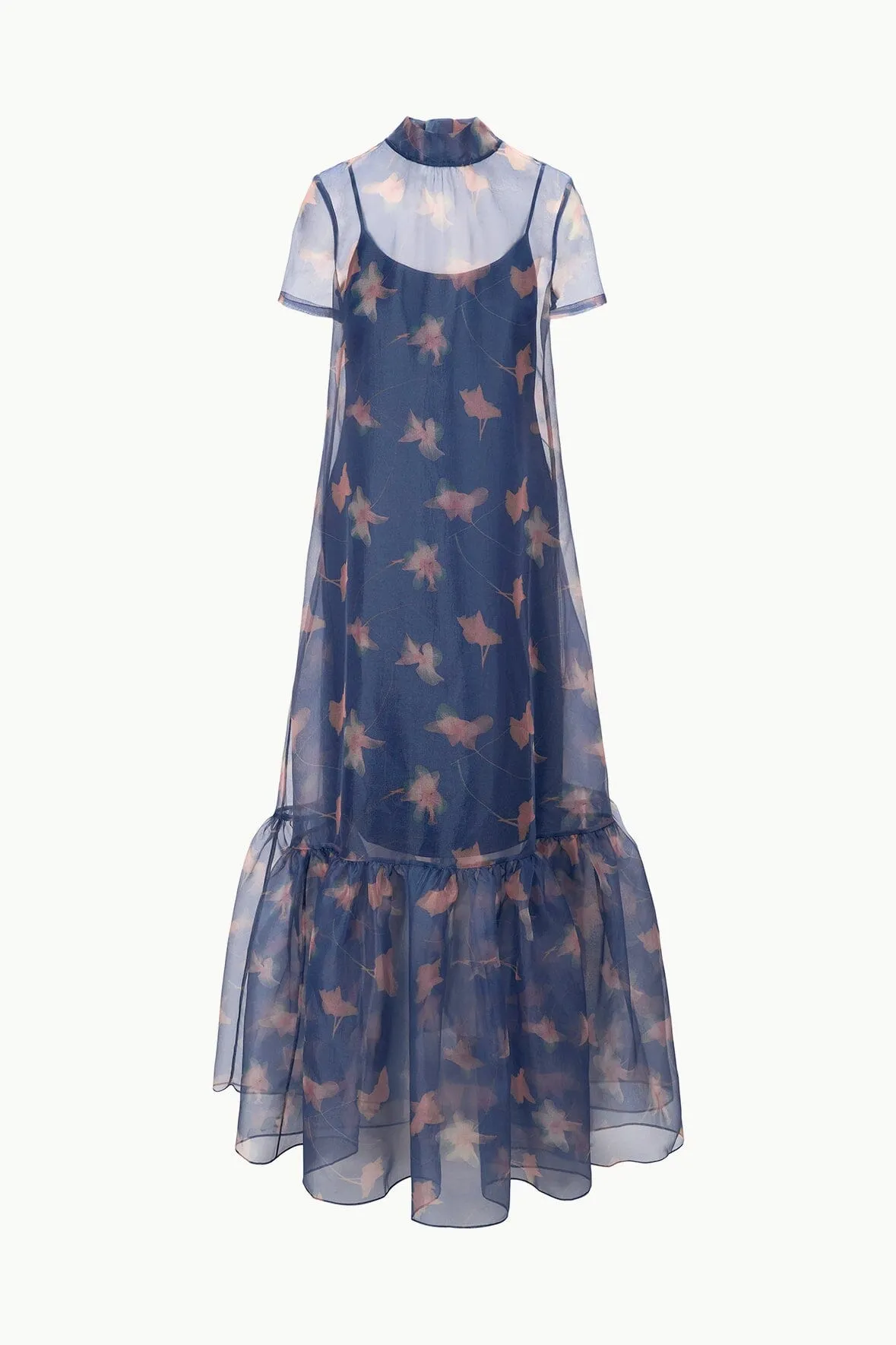 CALLUNA DRESS | BOTANICAL NAVY