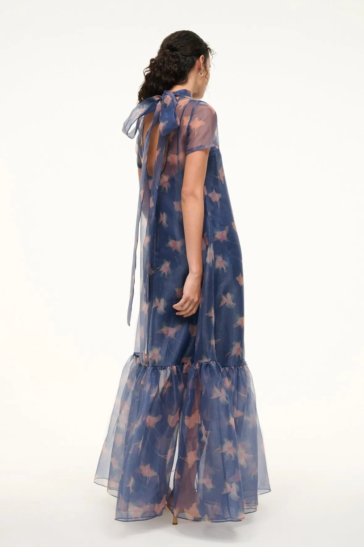 CALLUNA DRESS | BOTANICAL NAVY