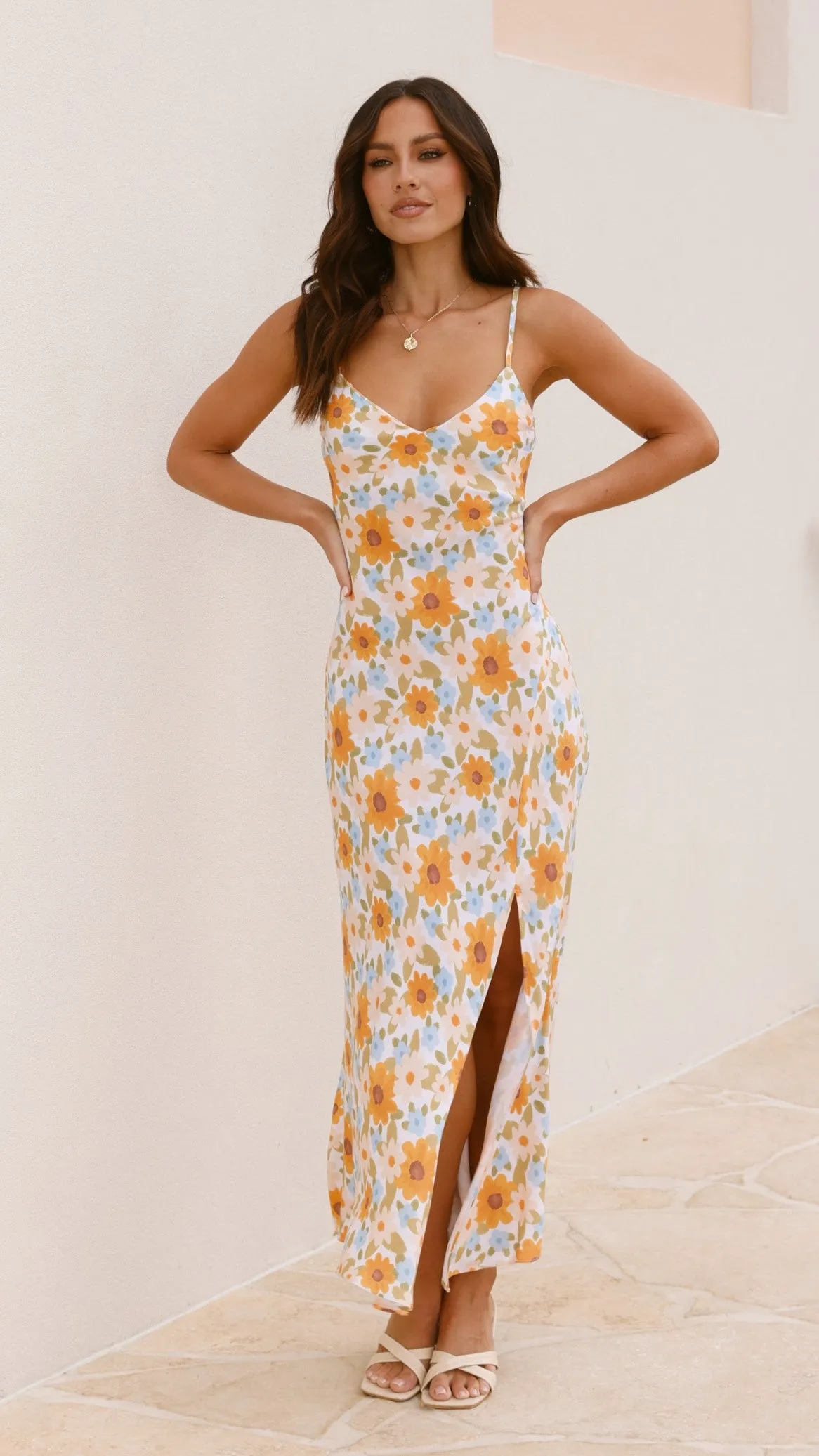 Daisy Maxi Dress - Vintage Floral