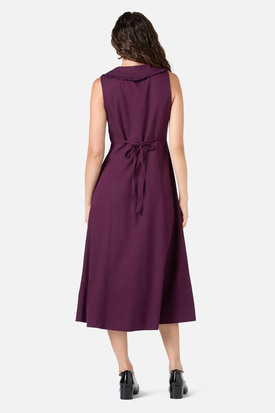 Dorothy Collared Midi Dress