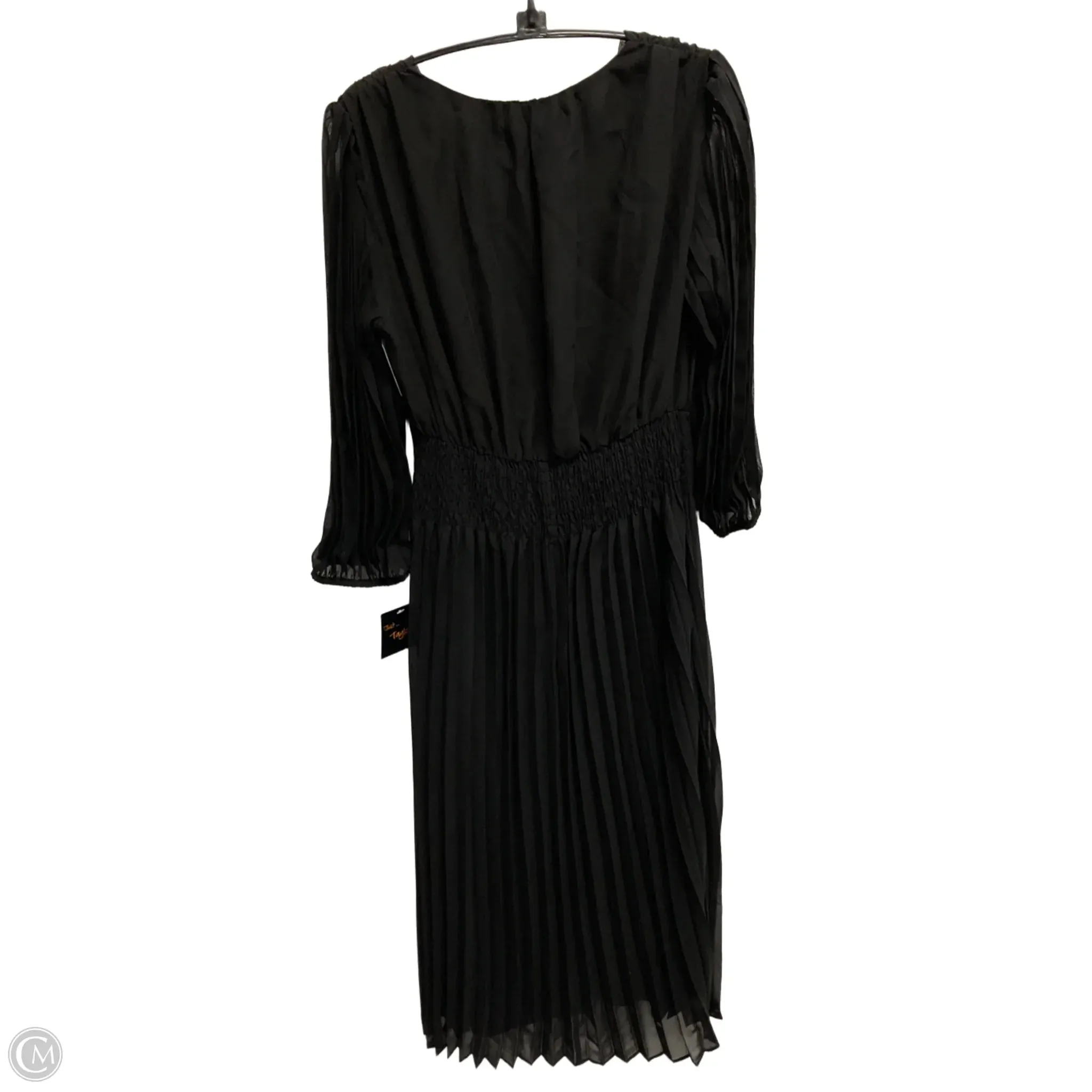 Dress Casual Maxi By Just Taylor In Black, Size: M