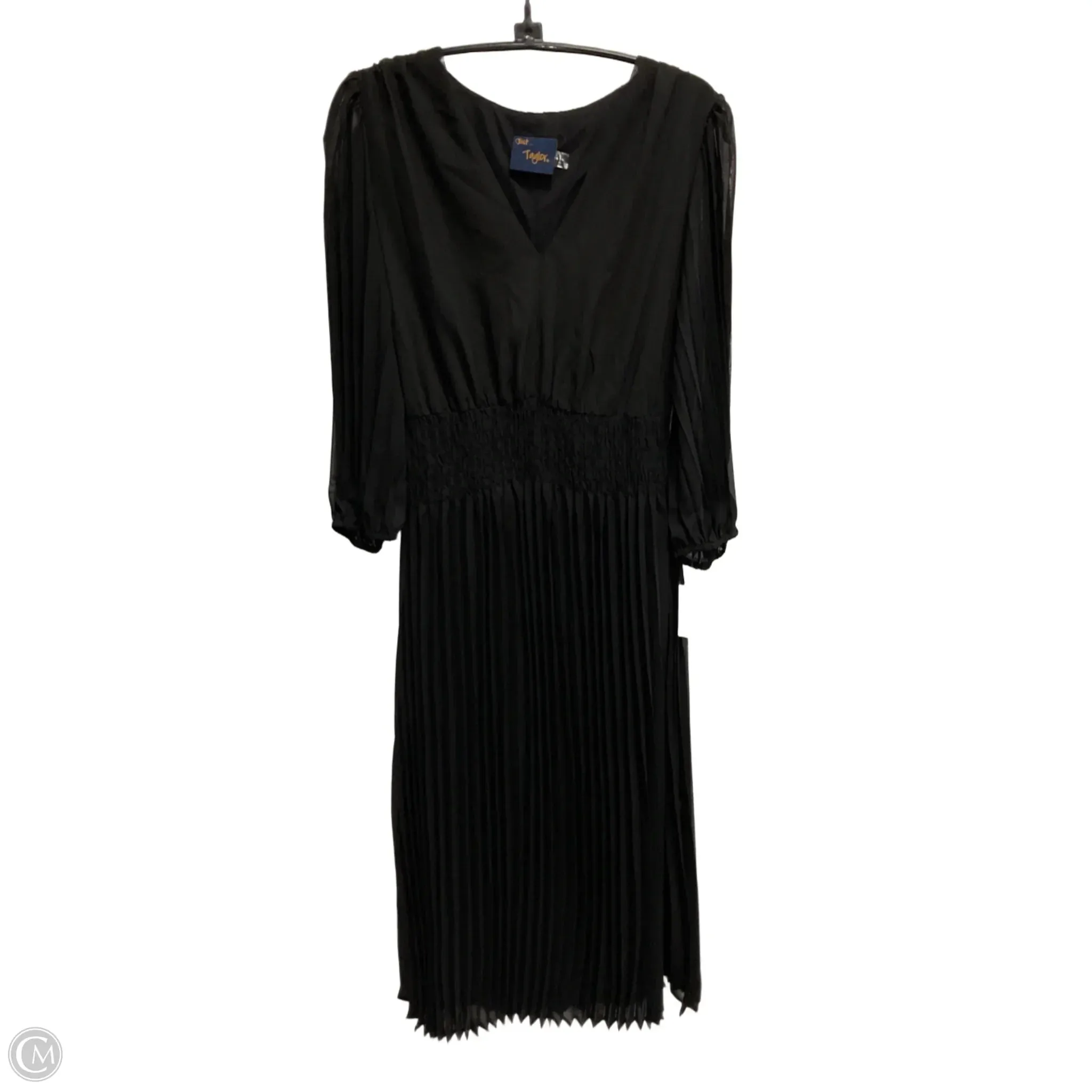 Dress Casual Maxi By Just Taylor In Black, Size: M