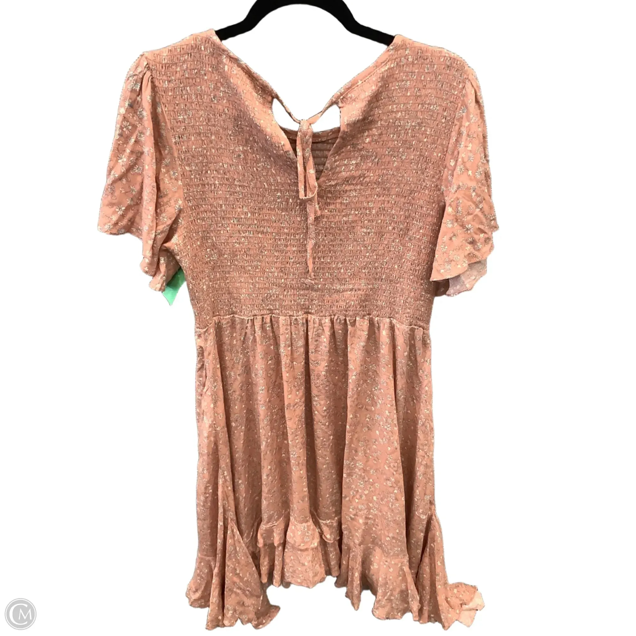 Dress Casual Midi By Blue B In Peach, Size: L