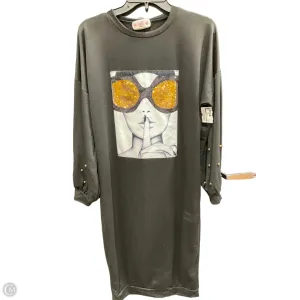 Dress Casual Midi By Clothes Mentor In Black, Size: M