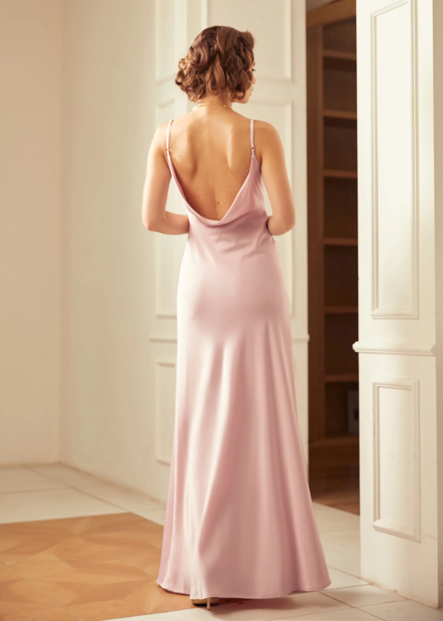Embrace Elegance Satin Maxi Dress