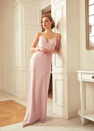 Embrace Elegance Satin Maxi Dress