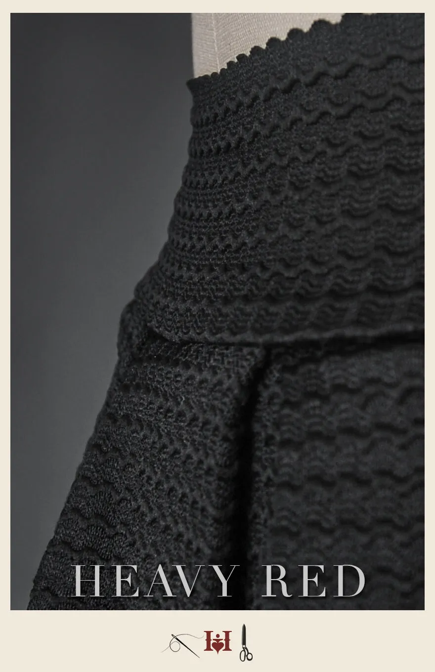 French Pleated Umbrella Skirt