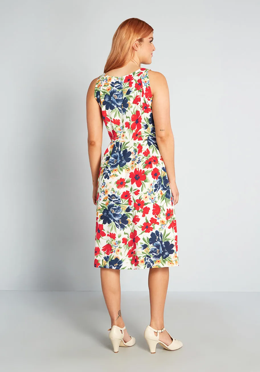 Gala in the Garden Midi Dress