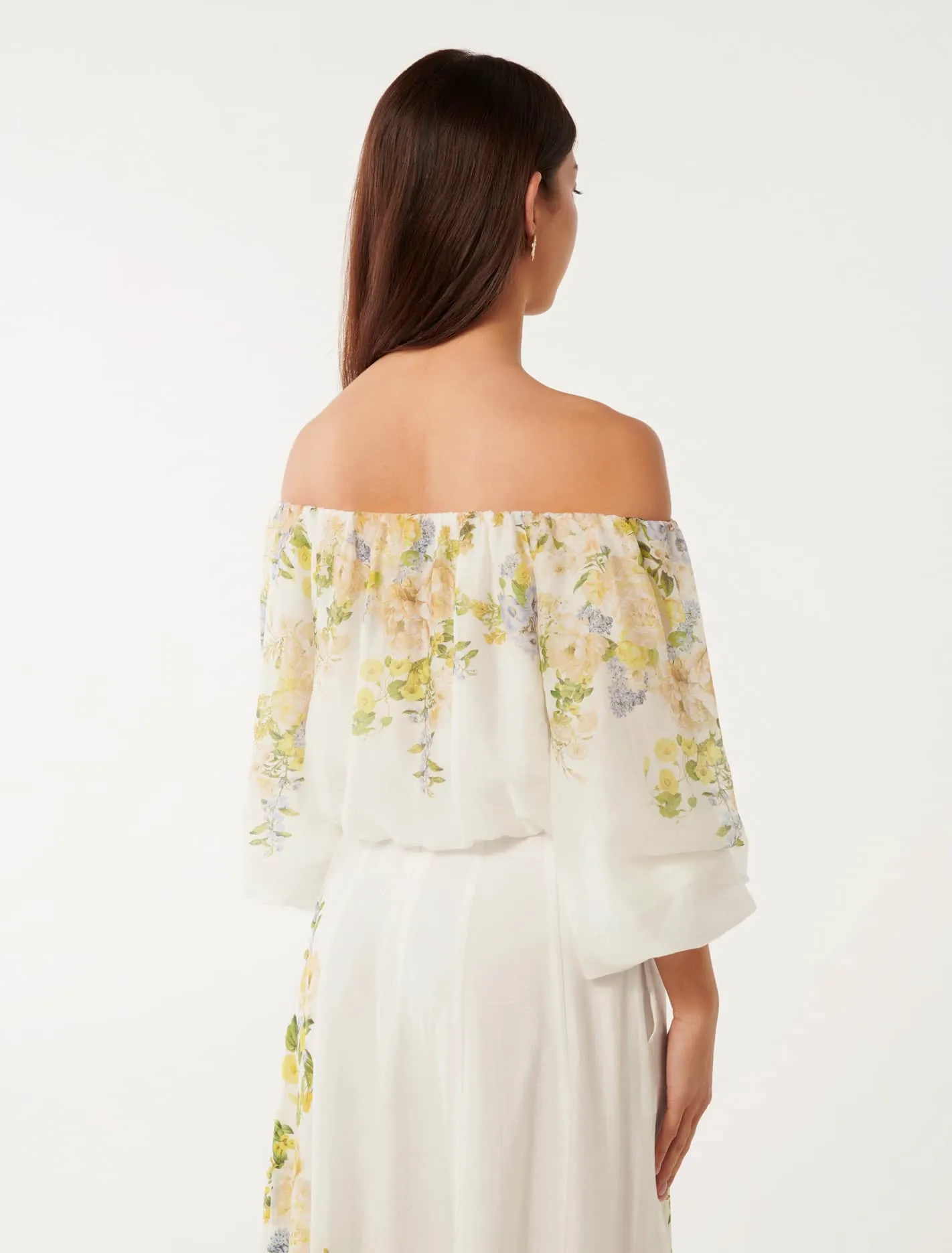 Gardenia Bardot Blouse