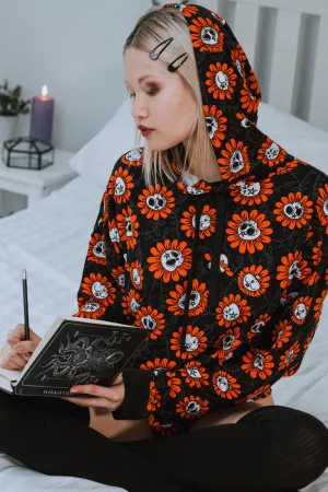 Gloom Daze Crop Hoodie