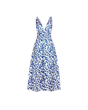 HERO MAXI DRESS SOMETHING BLUE FLORAL