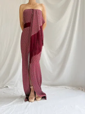 J. Mendel Fringe Gown - XS/2