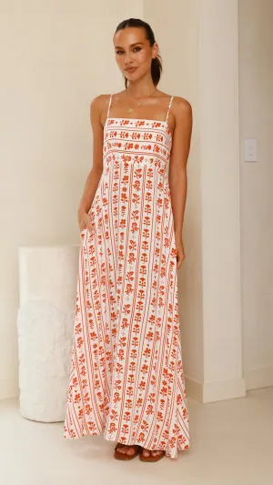 Jaylene Maxi Dress - Floral Love