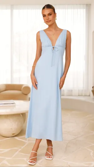 Kataryna Maxi Dress -Blue
