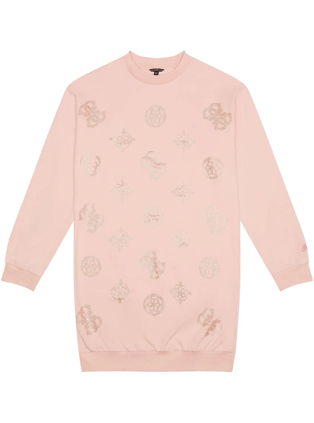 Light Coral French Terry Dress (7-16)