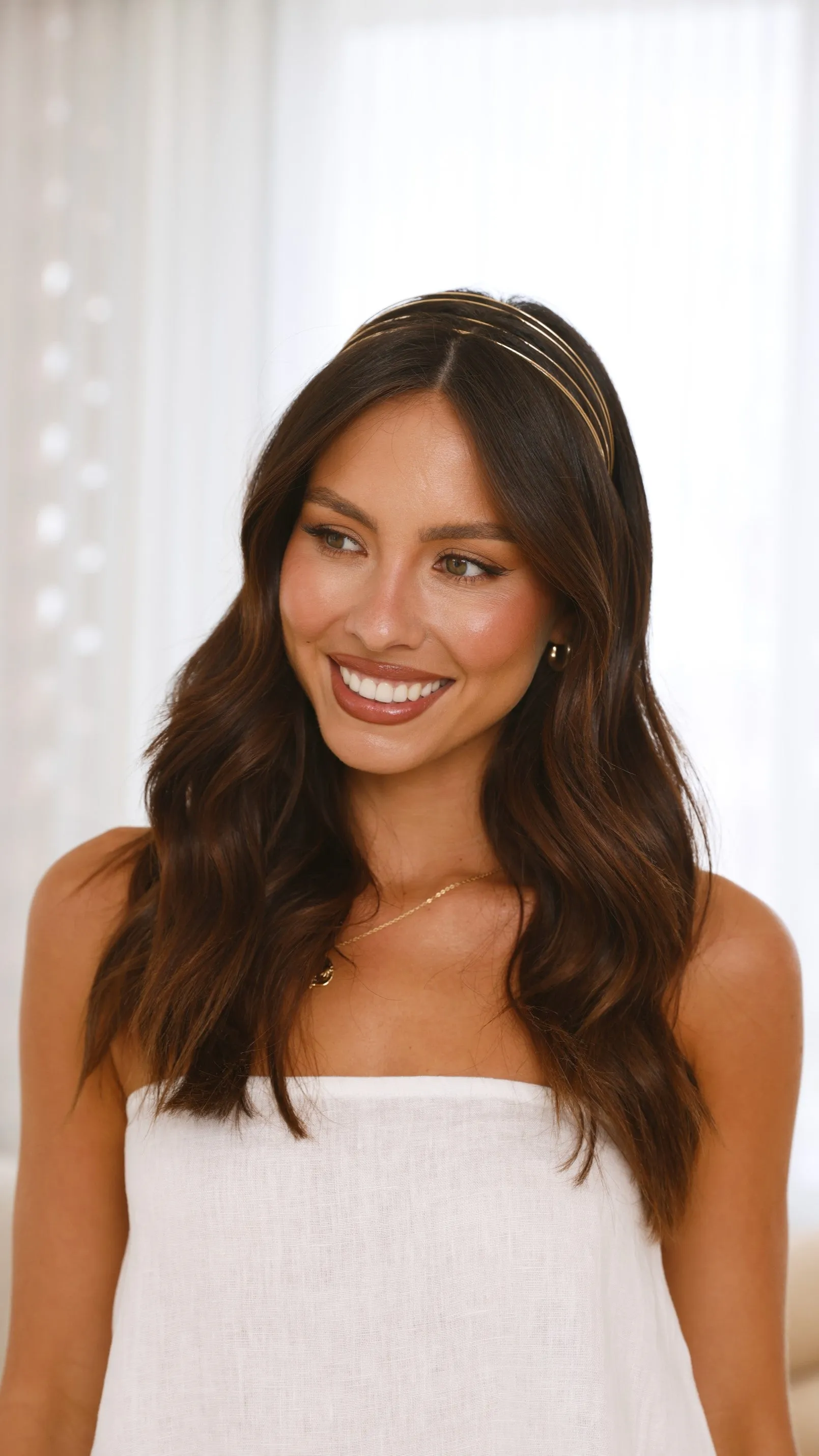 Lillian Headband - Gold