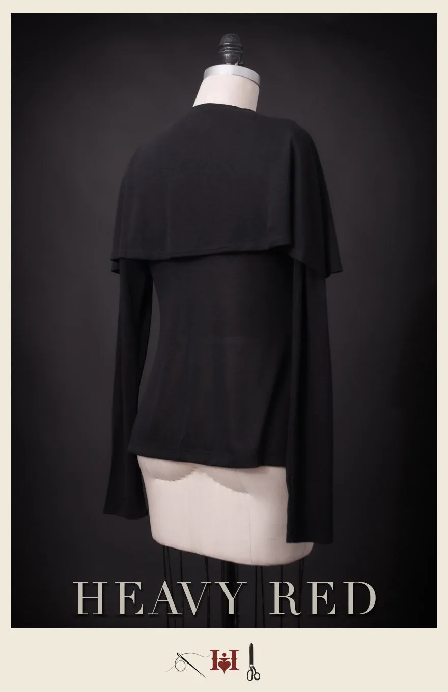 Limerence Caped Shirt Fall