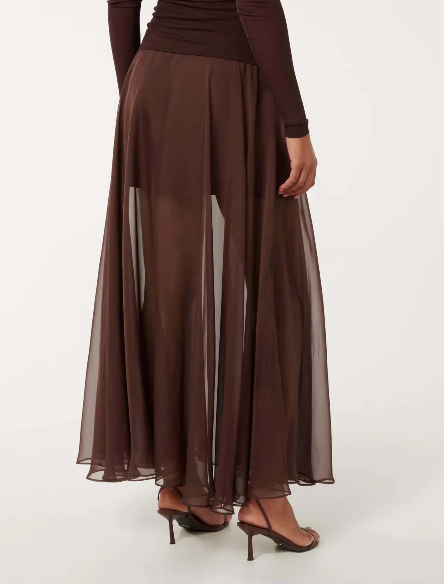 Lisette Sheer Maxi Skirt
