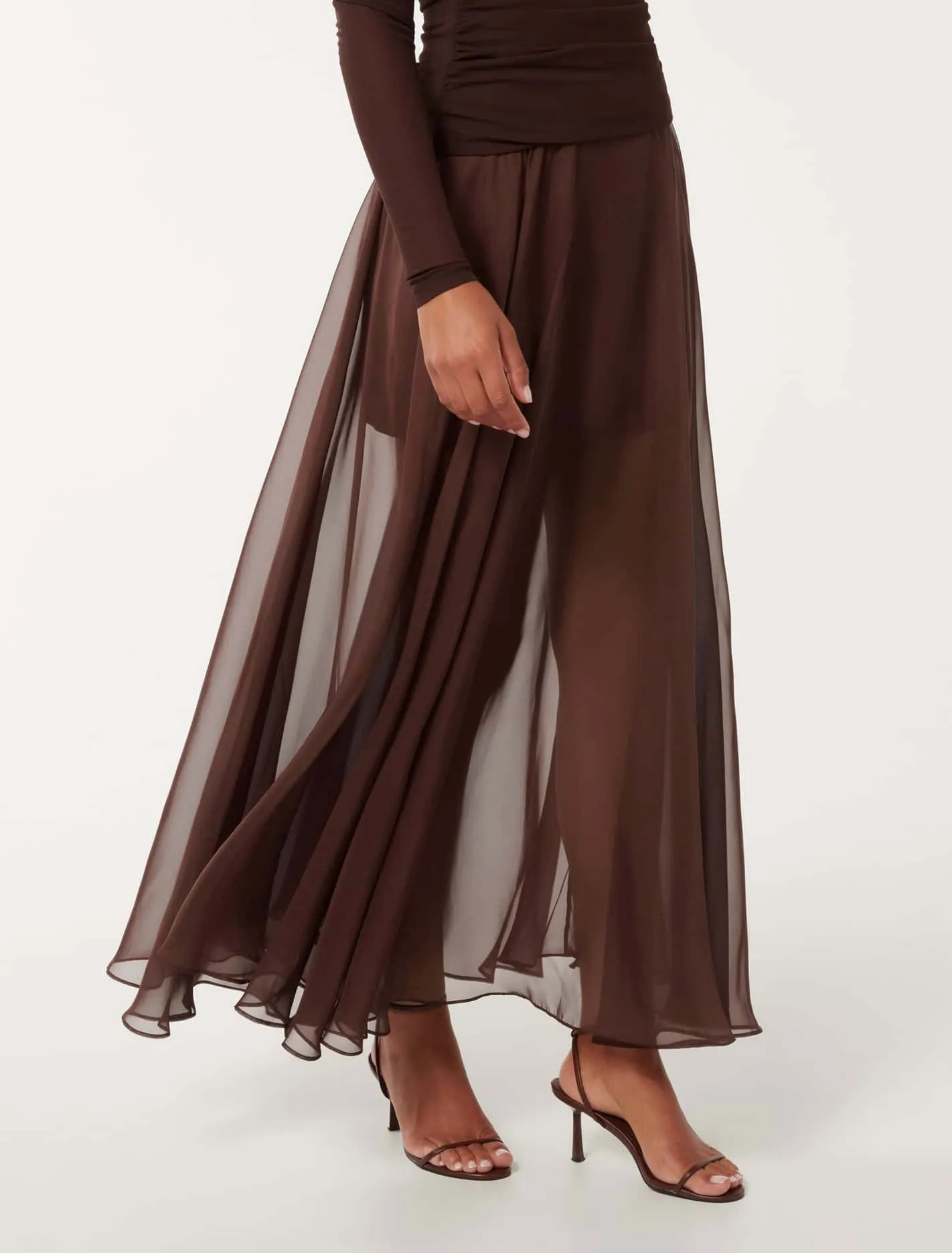 Lisette Sheer Maxi Skirt