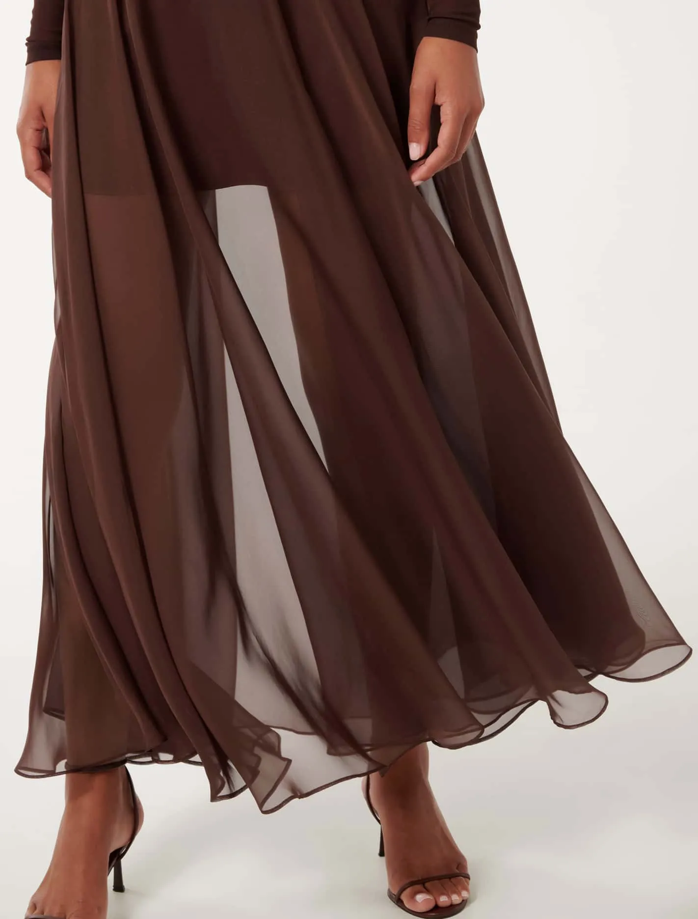 Lisette Sheer Maxi Skirt