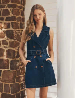 Lizzie Denim Blazer Dress