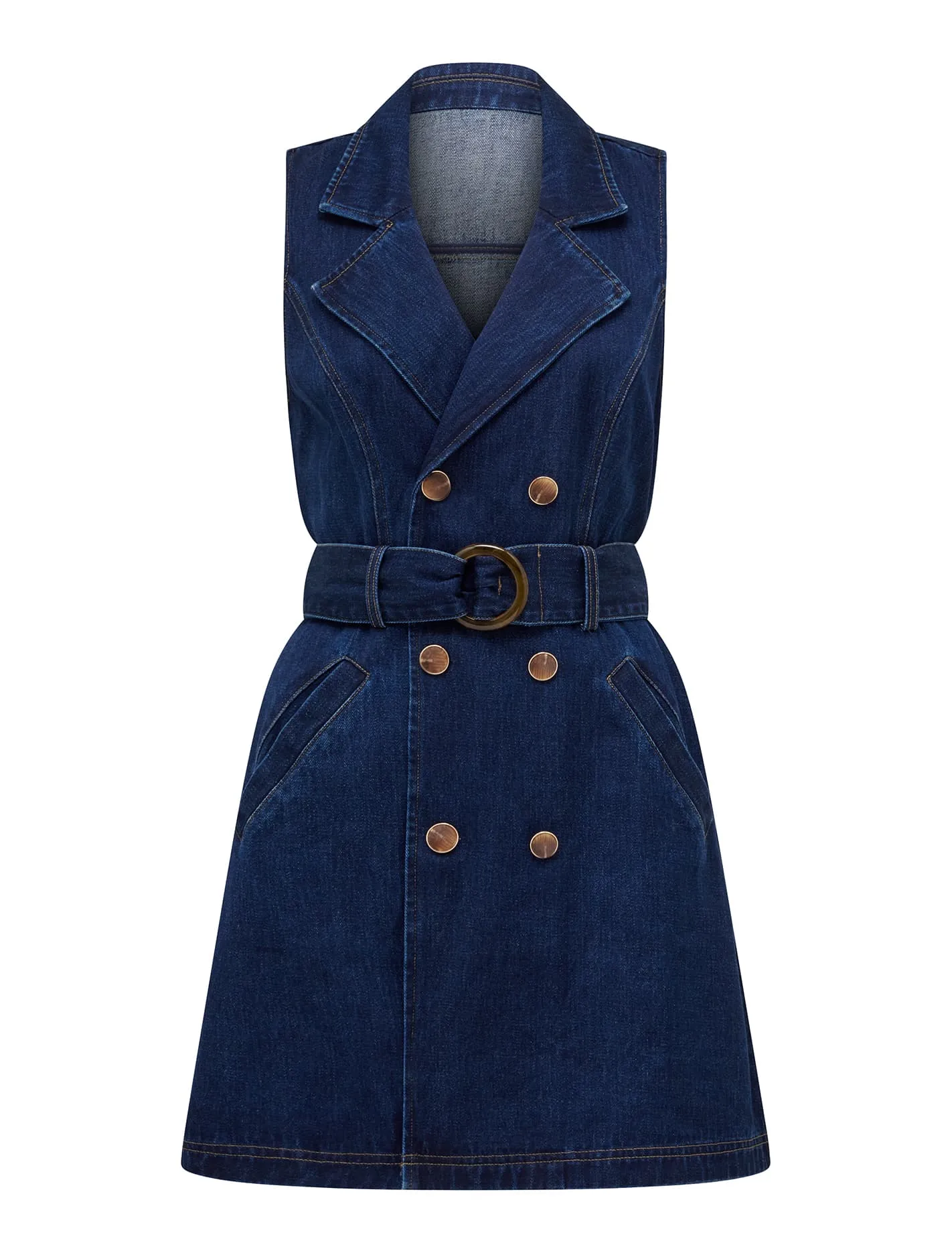 Lizzie Denim Blazer Dress