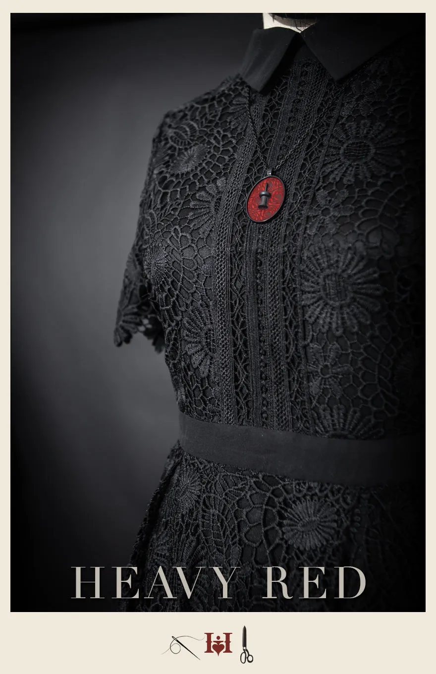 Loves Diminution Mourning Dress