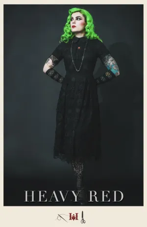 Loves Diminution Mourning Dress