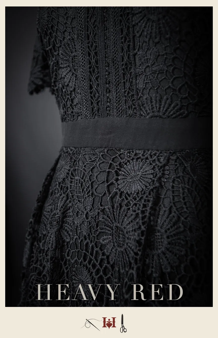 Loves Diminution Mourning Dress