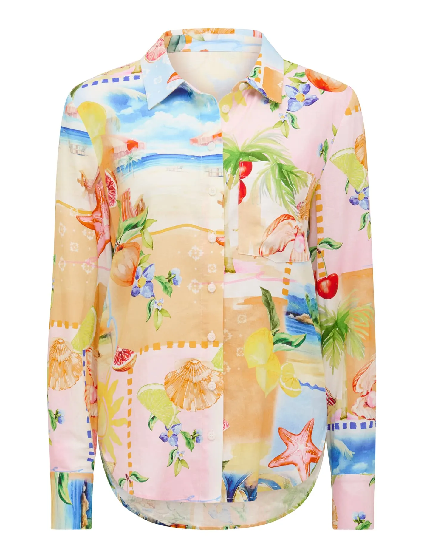 Lydia Oversized Linen Shirt