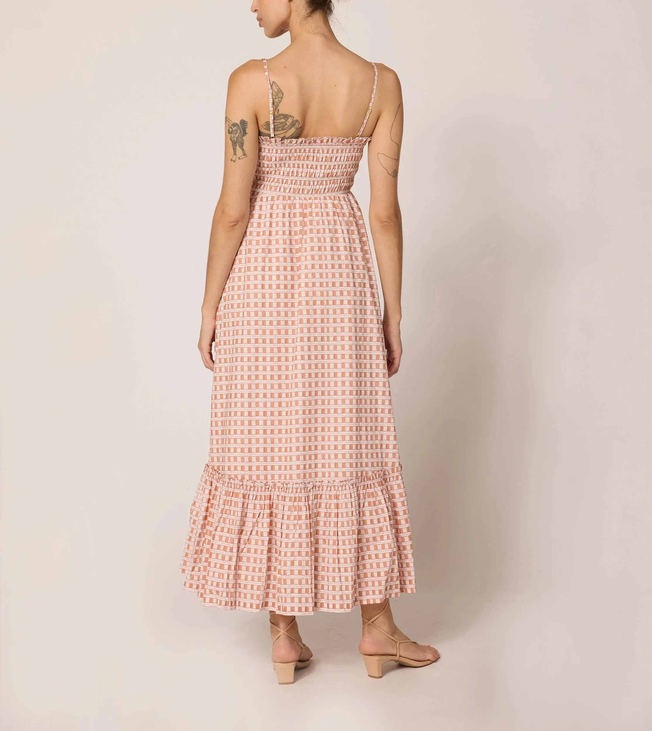 Magnolia Ankle Dress | Bellini Plaid
