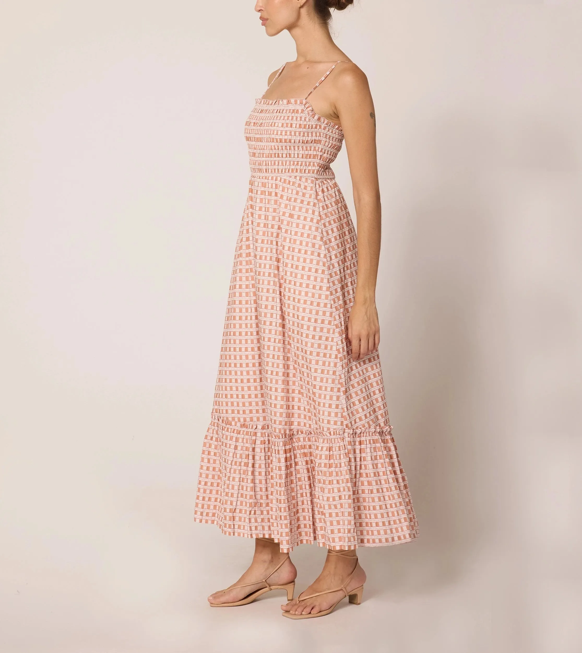 Magnolia Ankle Dress | Bellini Plaid