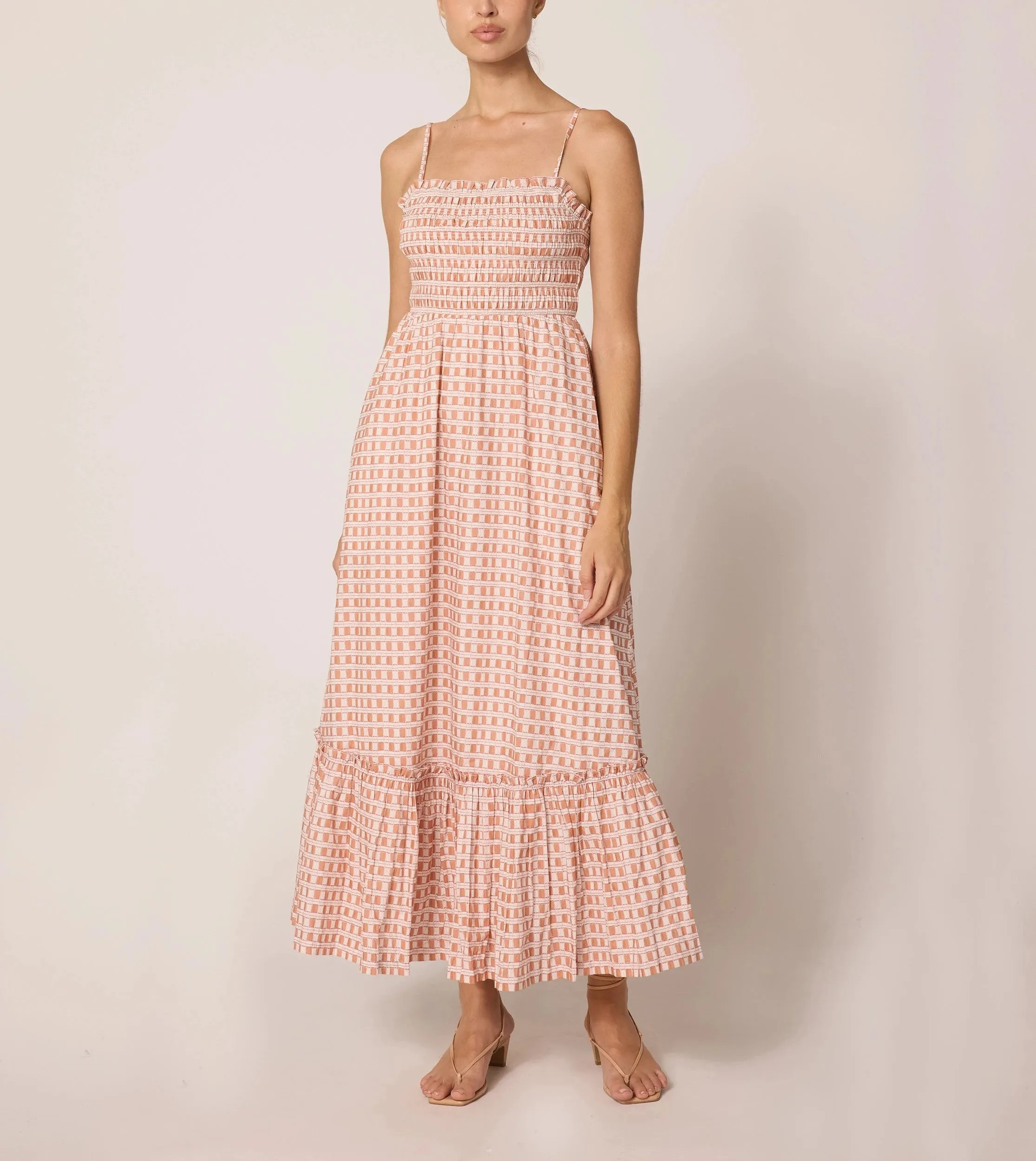 Magnolia Ankle Dress | Bellini Plaid