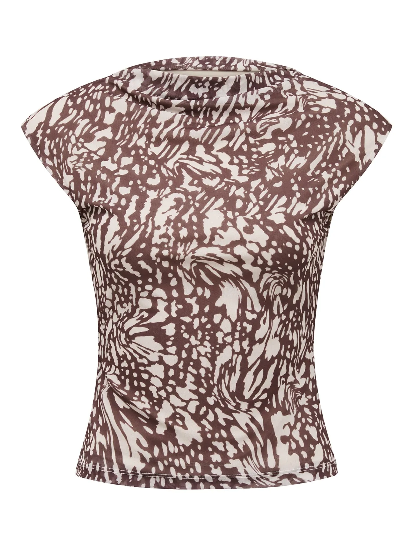Mel Extended Sleeve Mesh Top