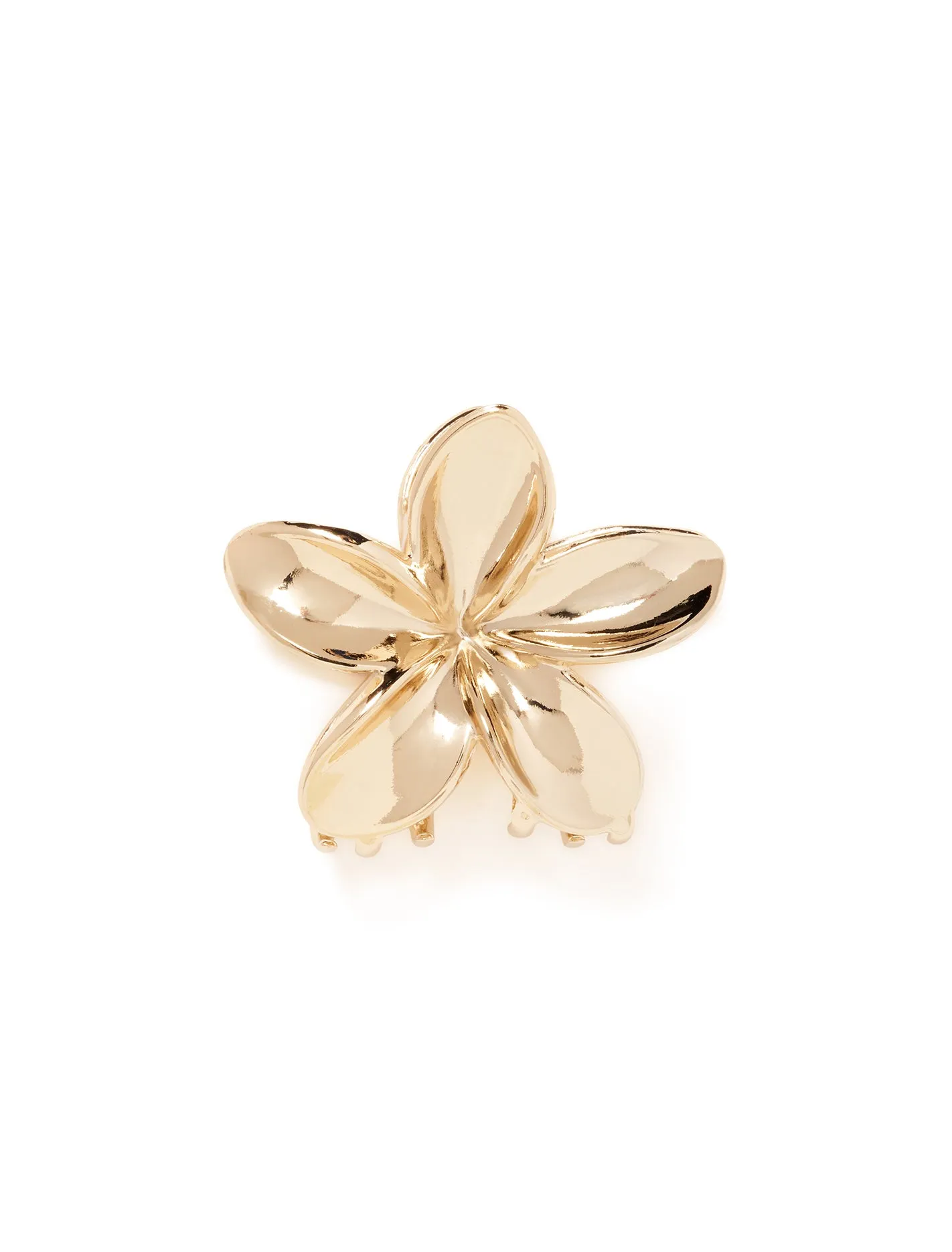 Mila Metal Flower Hair Clamp