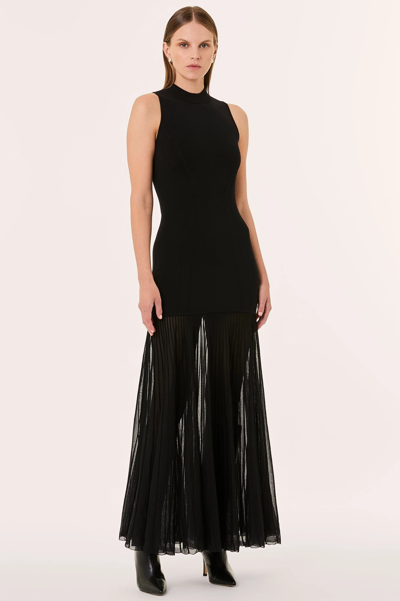 PEARLE DRESS - BLACK